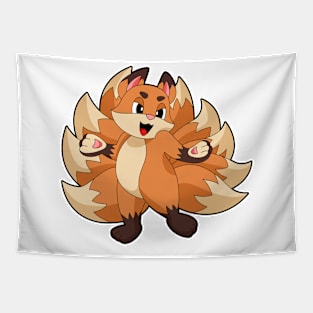 Funny Fox Tapestry