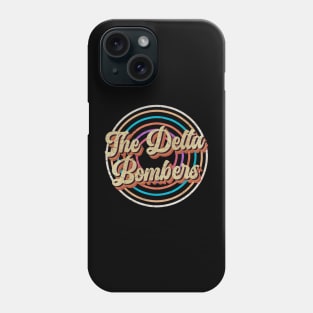 vintage circle line color The Delta Bombers Phone Case