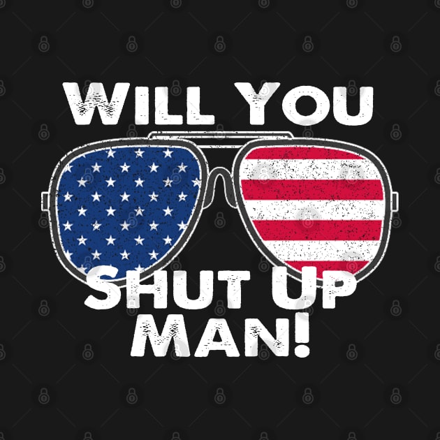 Shut Up Man by DesignerMAN