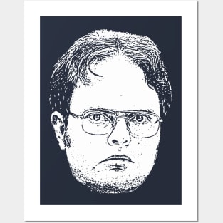 Dwight Schrute with blonde hair Poster for Sale by BestOfficeMemes