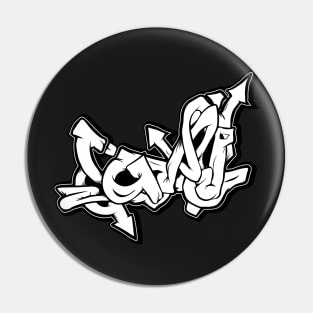 Wild style abstract graffiti arrows Pin