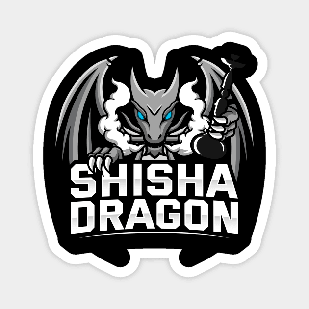 Shisha Dragon Logo Magnet by ShishaDragon