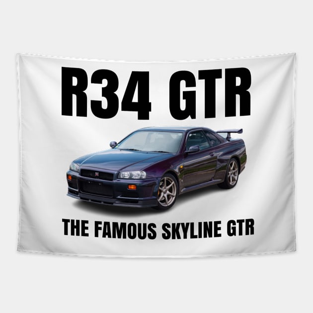 R34 GTR Tapestry by MOTOSHIFT