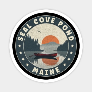 Seal Cove Pond Maine Sunset Magnet