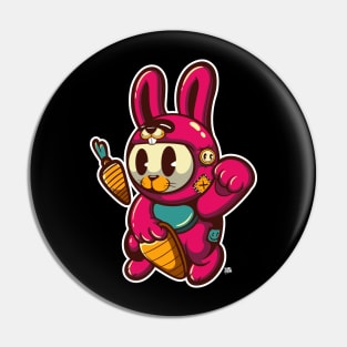 lucky bunny Pin