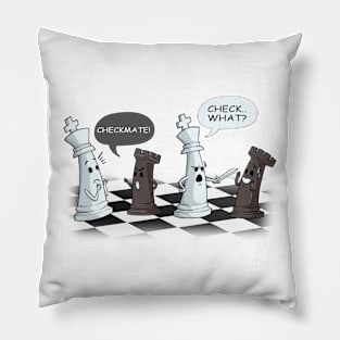 Checkmate Puns Pillow