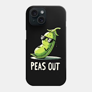 Peas out Peace out (Back Print) Phone Case