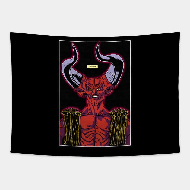 Lord of Darkness Tapestry by pulporosa