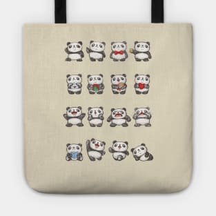 Various feeling of Panda Tote