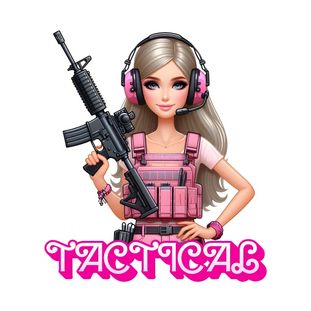 Girl Doll Tactical by Rawlifegraphic