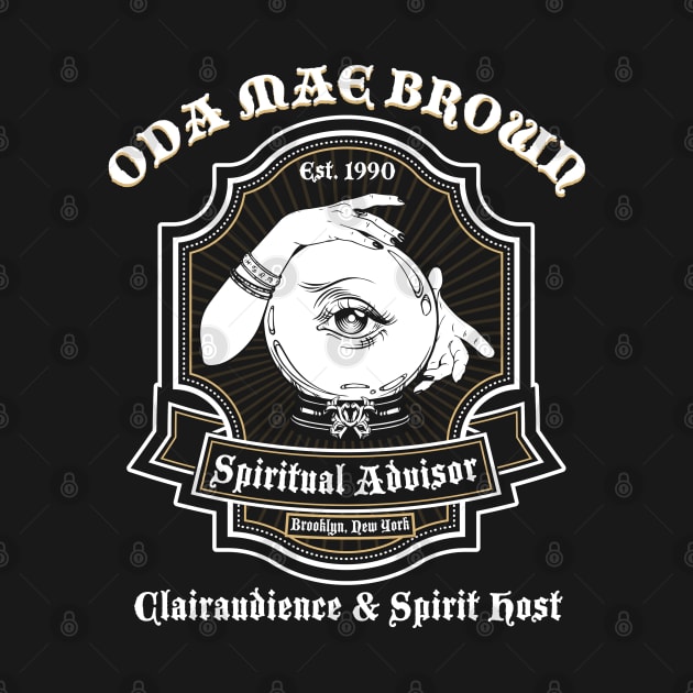 Oda Mae Brown Spiritual Advisor by Alema Art