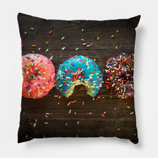 Three Donuts Pillow