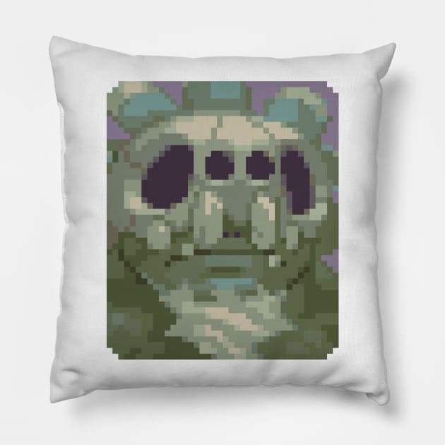 Breath Of Fire Nameless One Rock Dragon Pillow by inotyler