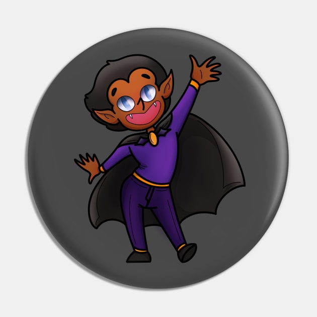 Little Vampire Pin by candice-allen-art