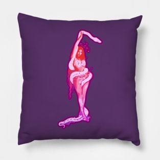 SERPENT QUEEN PINK PURPLE Pillow