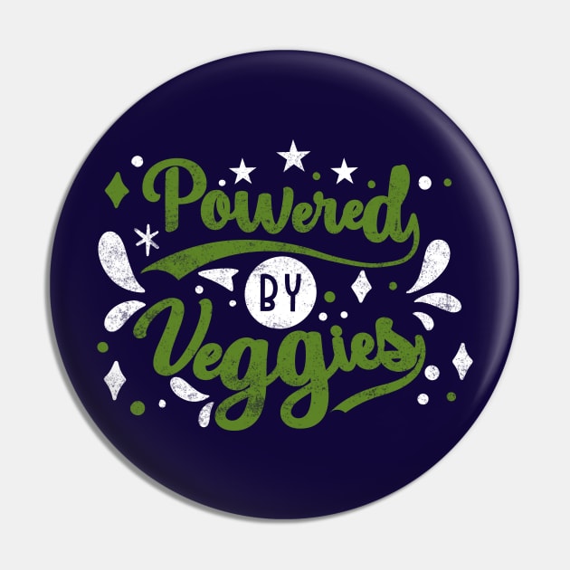 Powered by Veggies Pin by MZeeDesigns