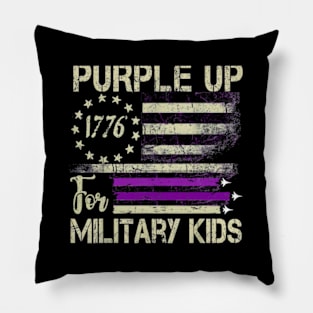 Purple Up For Military Military Child Month Pillow