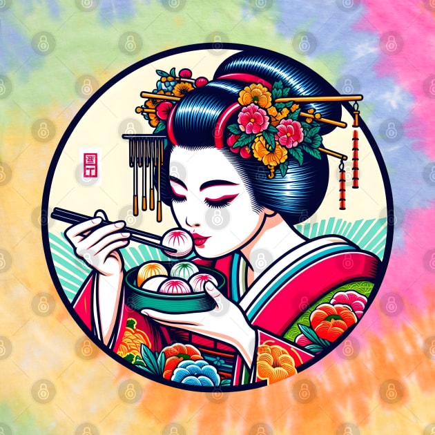 Dim sum geisha geiko by Japanese Fever