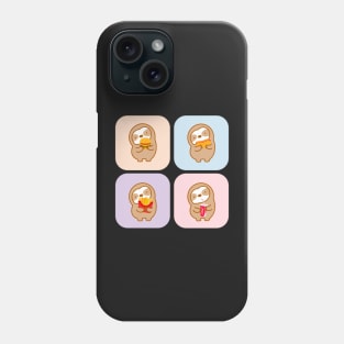 Cute Sloth Fast Food Set Phone Case