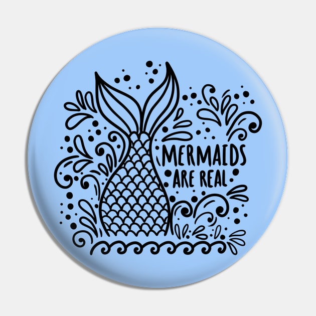 Mermaids are real black Pin by SpicyNoodle