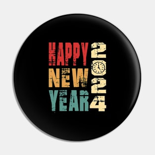 Happy New Year 2024 Pin