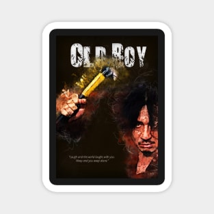 Oldboy - Minimal Movie Movie Fanart Alternative Magnet