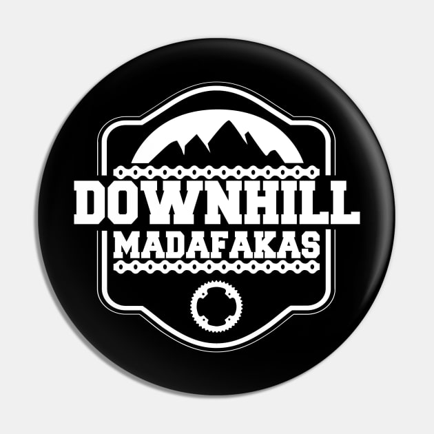 Downhill Biking Mountainbike MTB Biker Gift Bike Pin by Kuehni