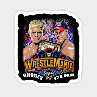Cody Rhodes Vs John Cena Wrestlemania 41 Magnet