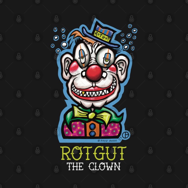 Rotgut The Clown by Art from the Blue Room