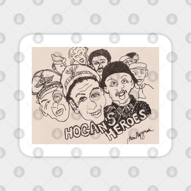 Hogan's Heroes Magnet by TheArtQueenOfMichigan 