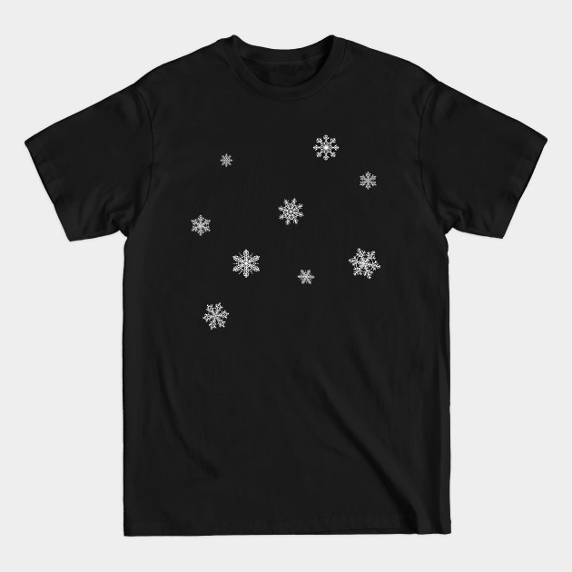 Christmas Snowflakes - Christmas - T-Shirt