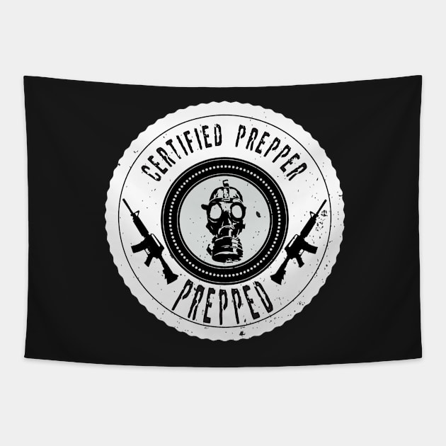 Certified Prepper Tapestry by brsheldon92