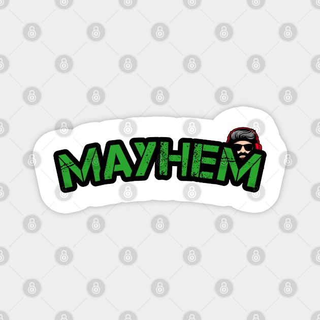 Mayhem 2022 Magnet by Mayhem's Shorts Podcast