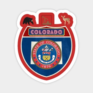 State of Colorado USA Magnet