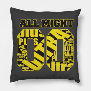 All Might - Plus Ultra Jersey Pillow