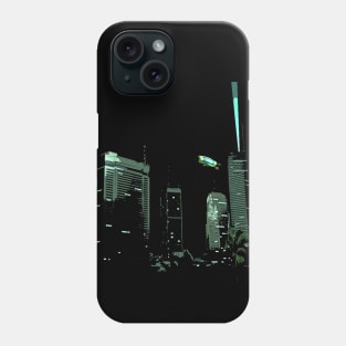 Vice City Downtown - Night Phone Case