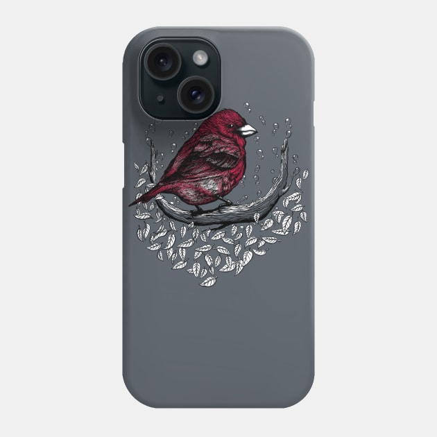 Bubbly Free Bird Phone Case by pigboom