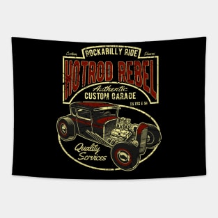 Hot Rod Rebel Tapestry