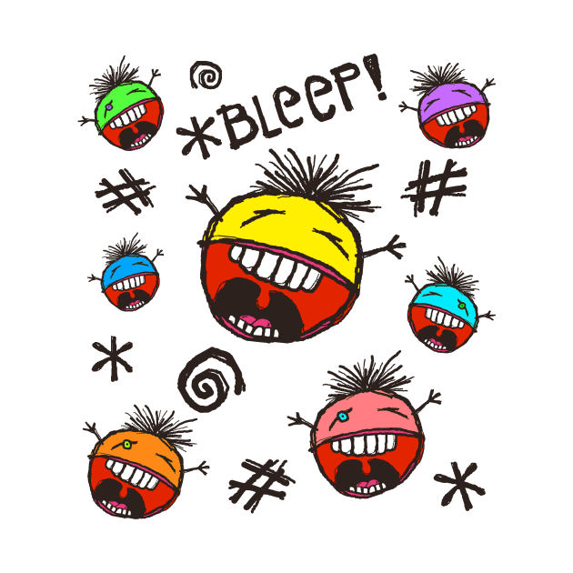 *Bleep! *Bleep! *Bleep! by RawSunArt