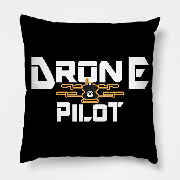 Drone Pilot Pillow by KC Happy Shop