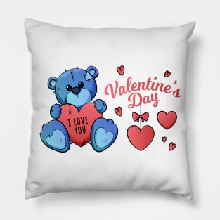 valentins`s day i love you Pillow