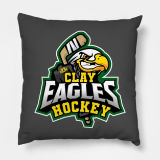 Oregon City Schools Clay High Hockey Pillow