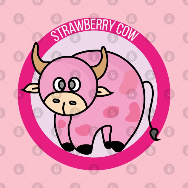 Strawberry Cow Costume Cute Design Ideas Cartoon by DiegoCarvalho