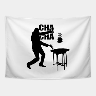 Magicians floating cup of tea magic trick cha cha Tapestry