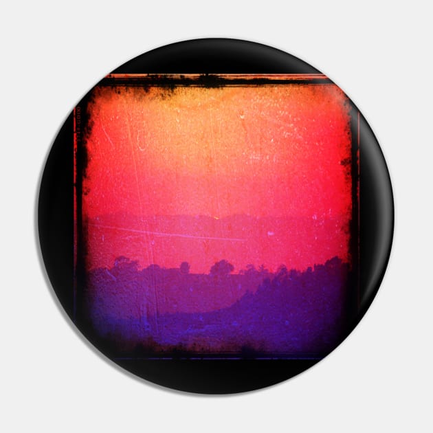 Orange Pink Purple Sunset Pin by Christine aka stine1