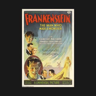 Frankenstein Movie Poster T-Shirt