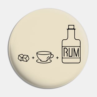 Sugar and Tea and Rum Pin