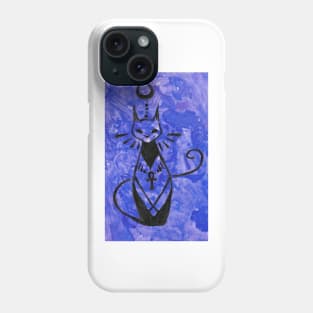 Seeing eye cat Phone Case