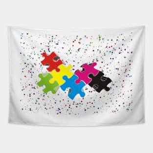 Puzzle  Colour Burst Tapestry