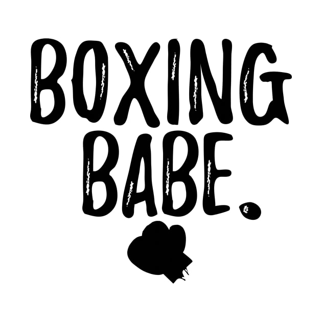 Boxing Babe by shopbudgets